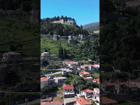 Discover Nafpaktos! 🏰 From medieval castles to the Venetian harbor in the old town. #travel #drone