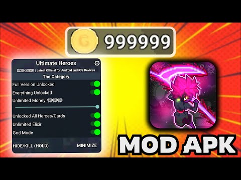 Ultimate Heroes Mod APK 2026 - Unlimited Money & ALL Heroes Unlocked (iOS/Android)