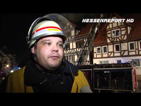 Fachwerkhaus in Helsa abgebrannt 17.07.2011