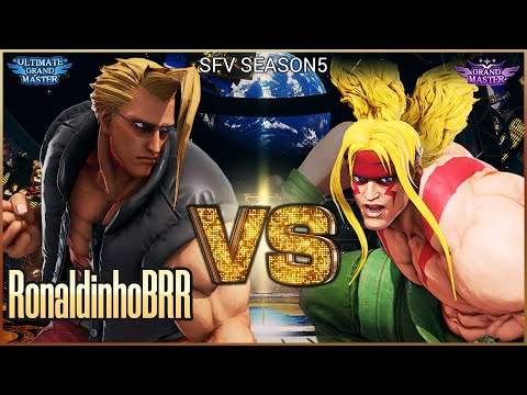 [SFV] RonaldinhoBRR Nash vs BlackNinja Alex