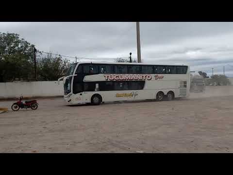 119- Tucumanito Bus, (interno 44), ingresando al parador La Posta