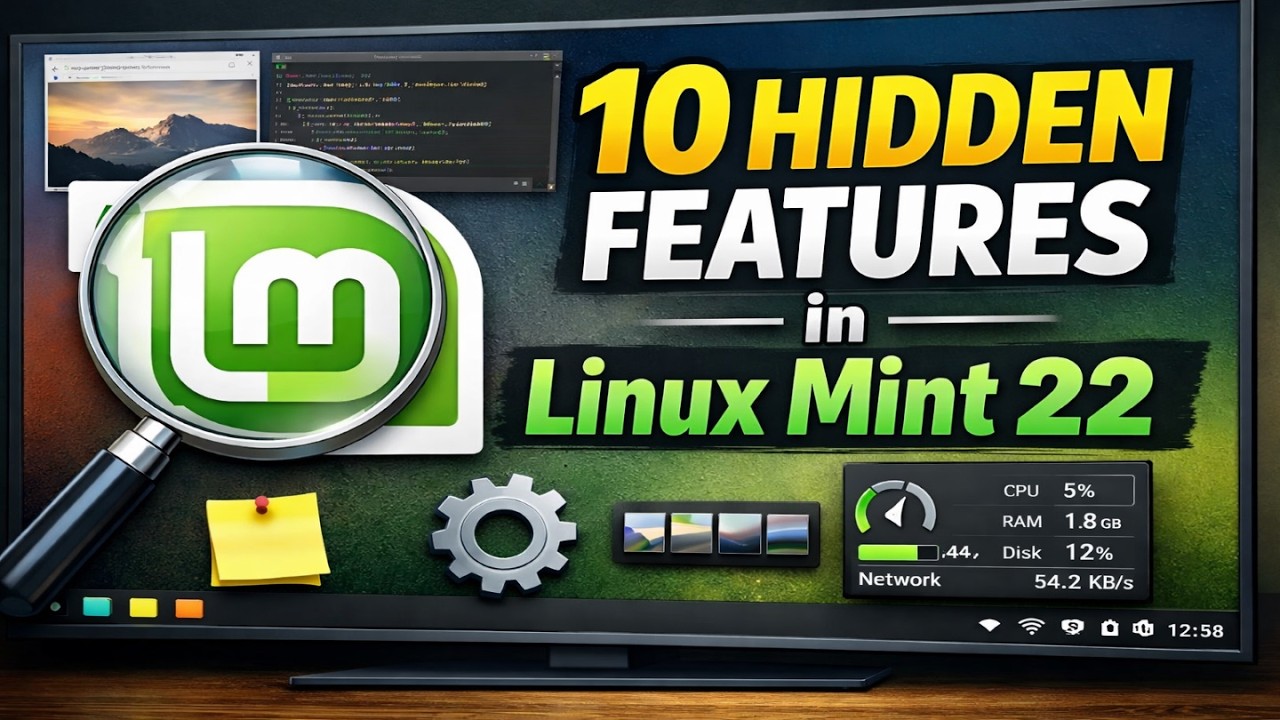 10 Hidden Features in Linux Mint 22.3 Zena | Features You Probably Missed !!