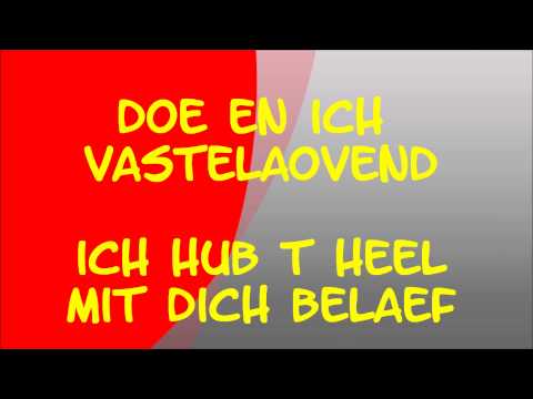 Ger Heyman  Doe en Ich Vastelaovend