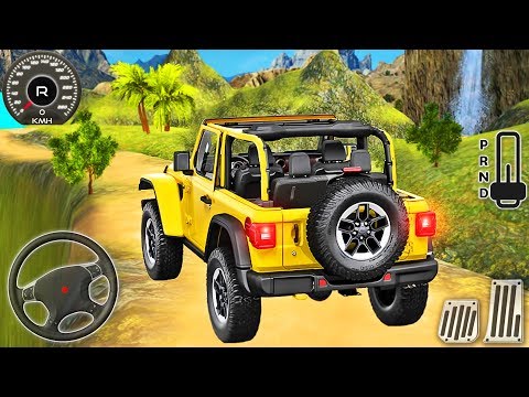 Offroad Jeep Driving Simulator - Luxury SUV 4x4 Prado Stunts - Android GamePlay