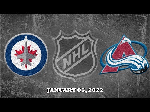 NHL Jets vs Avalanche | Jan.06, 2022