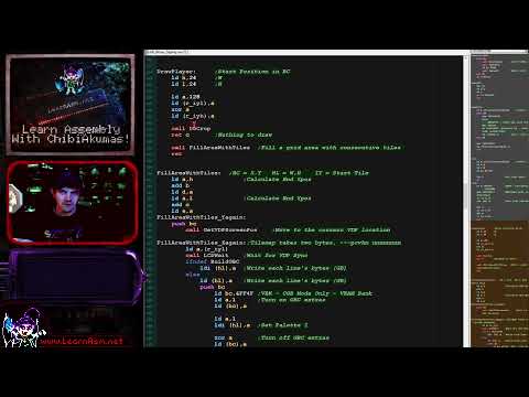 GBZ80 Lesson S36 - Bitmap clipping on the GB/GBC via the tilemap