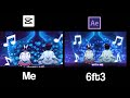 Capcut VS After Effects Remake 6ft3 Capcut Edit