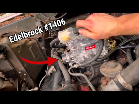 Installing an Edelbrock on my Chevy Big Block 454
