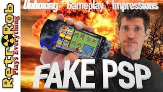 Fake PSP Unboxing, Gameplay, and Impressions