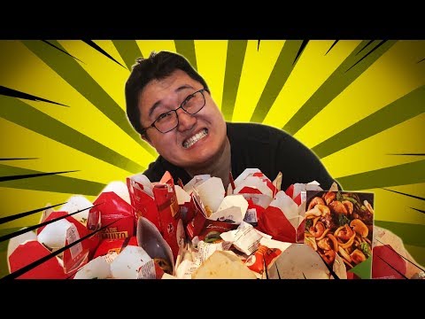 Chinese Guy Eats Everything at China in Box (Brazilian “Chinese Food”)