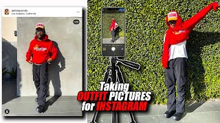 HOW I TAKE INSTAGRAM PICTURES BY MYSELF (EASY LIFE HACK)