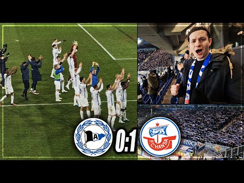 WICHTIGER ERSTER SIEG IM NEUEN JAHR! STADIONVLOG: Bielefeld - Hansa Rostock | Auswärts Stadion Vlog