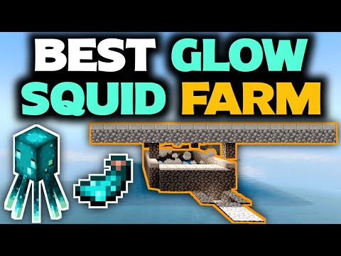 TadCreeper - Best Squid Farm Tutorial | Minecraft Bedrock 1.20