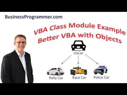 How To Create a Class Module in VBA