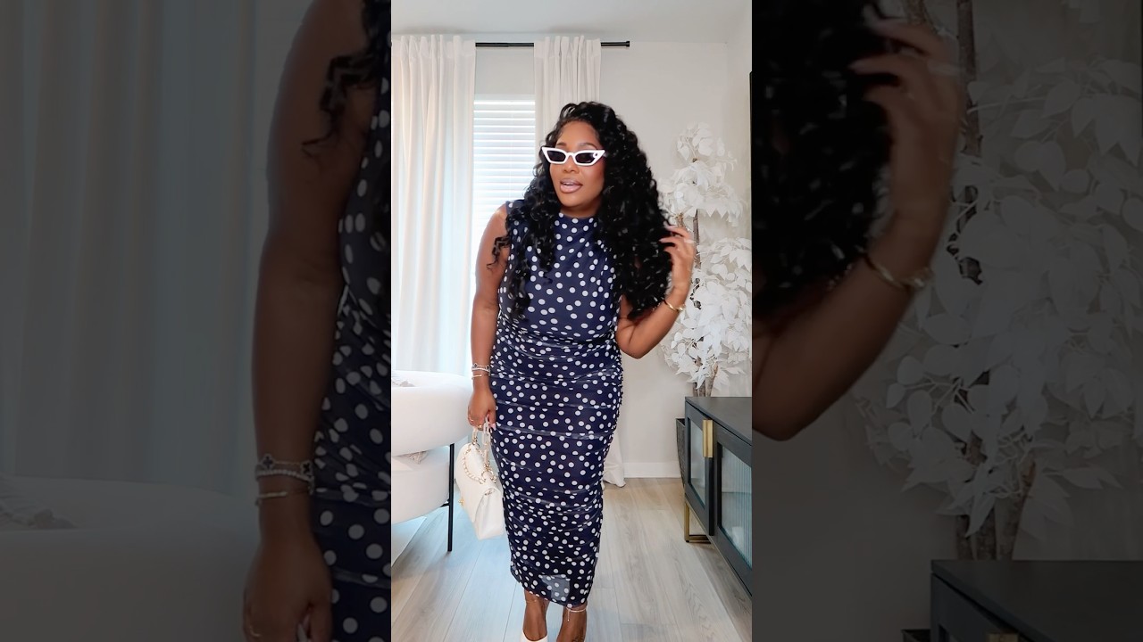 Found the PERFECT Polka Dot Dress on Amazon!