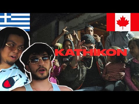CANADIANS REACT TO GREEK DRILL - Rack - Kathikon (Official Music Video)
