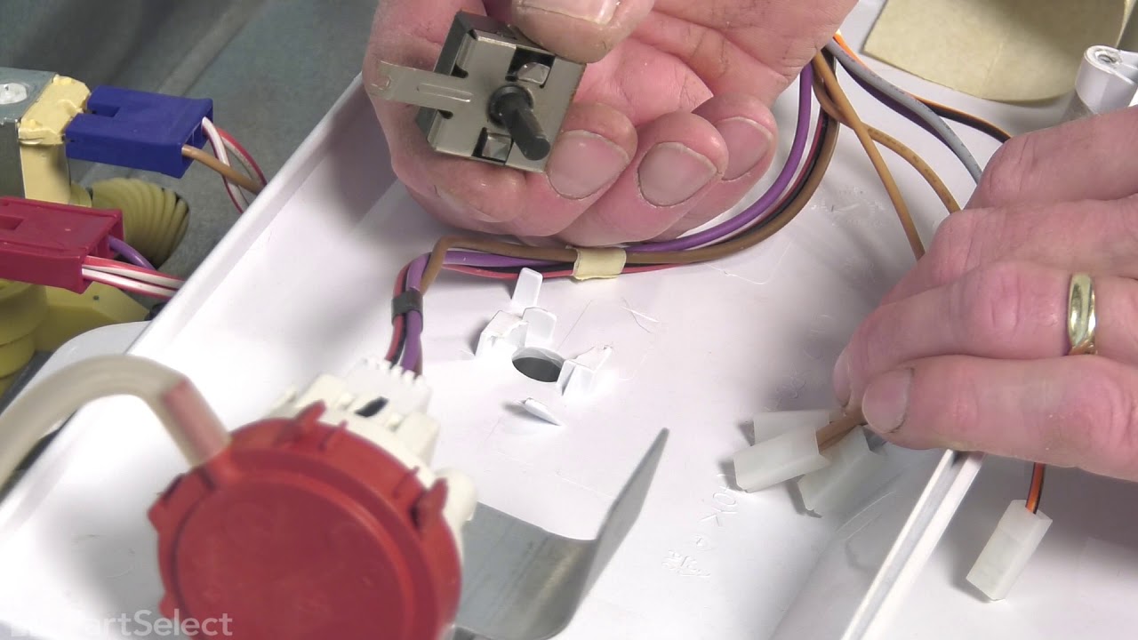 Replacing your General Electric Washer Washer Temperature Switch 3 Position Replacing your General Electric Washer Washer Temperature Switch 3 Position