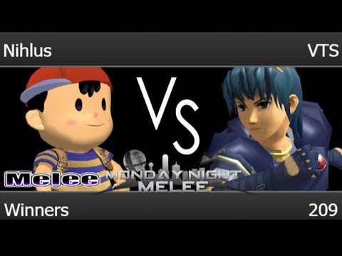MNM 209 - Nihlus (Ness) vs VTS (Marth) Winners - Melee