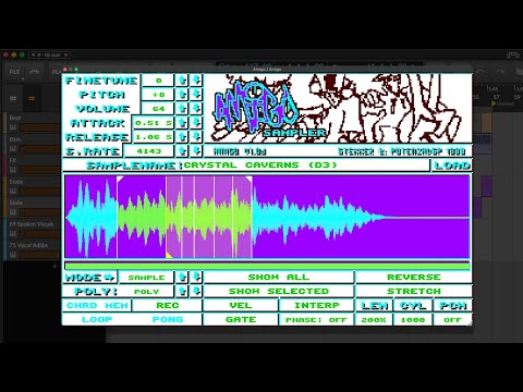 An Amiga sampler...for your DAW