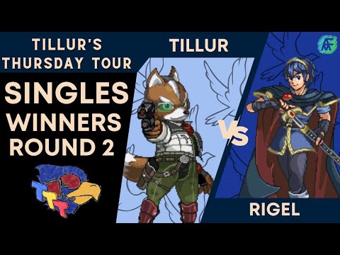AFM Tillur (Fox) vs ADV Rigel (Marth) - SSF2 Winners Round 2 - Tillur's Thursday Tour