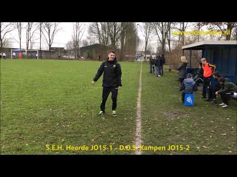 Doshelden Kampen: 27-01-2018 S.E.H. Heerde JO15-1 - Dos Kampen JO15-2 (6-1)