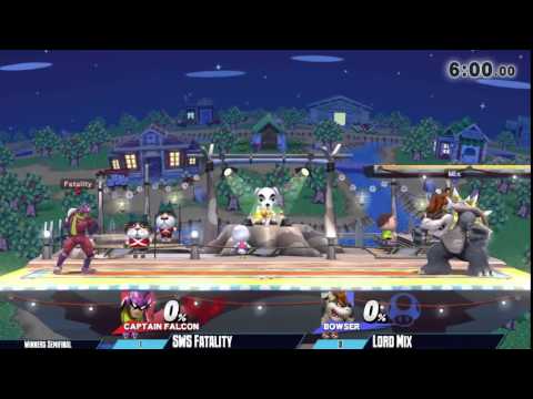Gwinnett Brawl (Jun 20, 2015) - SSB4 Singles - Winners Semifinal - SWS Fatality vs LordMix