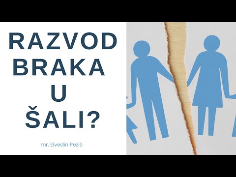 Razvod braka u šali? - mr. Elvedin Pezić