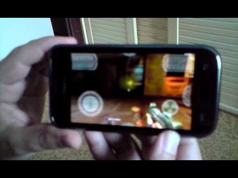 Quake 2 on Samsung Galaxy S