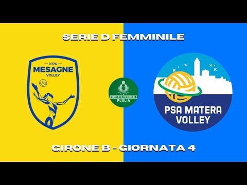 ASD APPIA PROJECT VOLLEY vs DAKEN PSA MATERA | SERIE D FEMMINILE - GIRONE B - GIORNATA 4