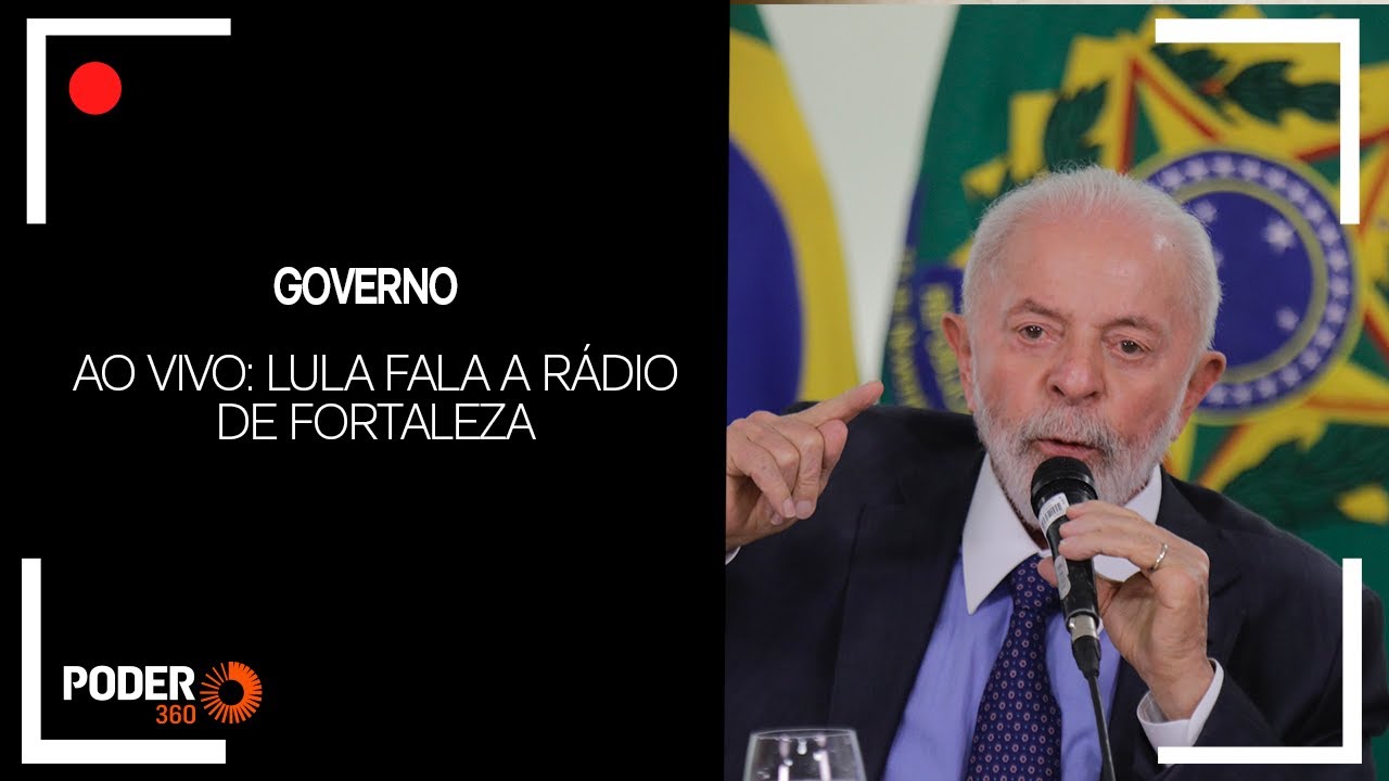 Ao vivo: Lula fala a rádio de Fortaleza