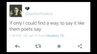 Words Lyrics- twitter (Jacob Whitesides)