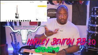 Video thumbnail for Harley Benton PB-20 BK Standard Series | The Fender Killer by Bully Thakidd