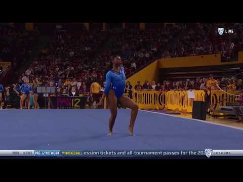Nia Dennis Floor UCLA @ Arizona State 2020 9.900