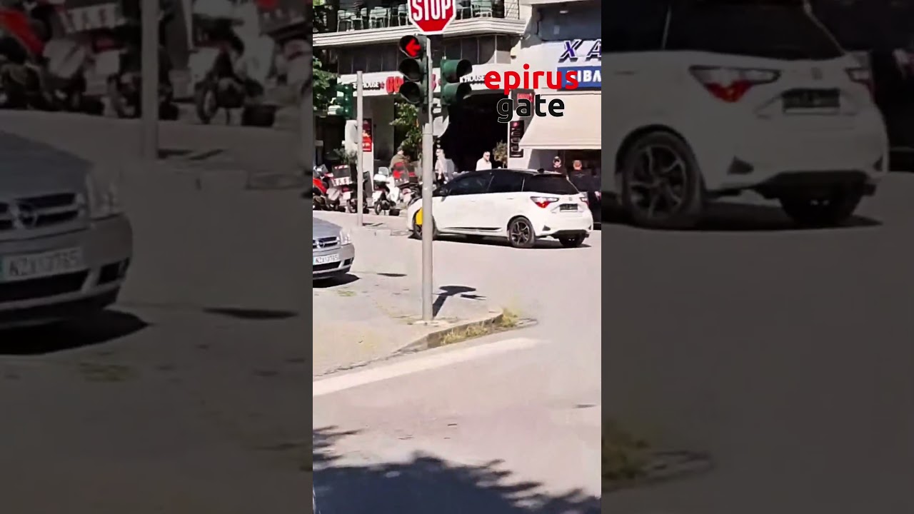 Κυκλοφοριακό μπέρδεμα στο κέντρο των Ιωαννίνων από όχημα παρκαρισμένο στη μέση του δρόμου