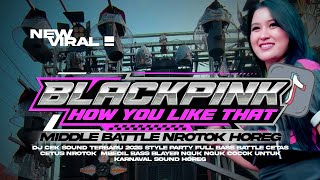 Download lagu DJ BATTLE CEK SOUND BLACK PINK MIDDLE NROTOK BASS HOREG TERBARU 2026 mp3