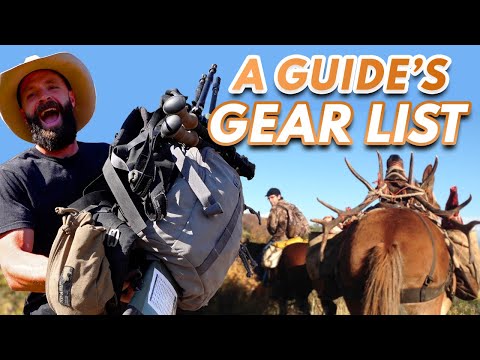 A Guide's Elk Hunting Gear List