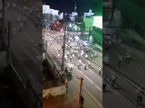 Pancada entre Mancha Verde x Império Alviverde.