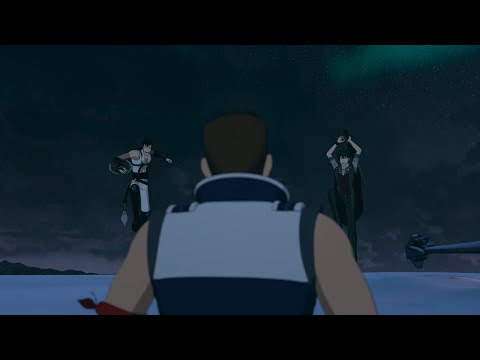 RWBY - Qrow vs Tyrian vs Clover! (Full Fight Clip) [1080p]