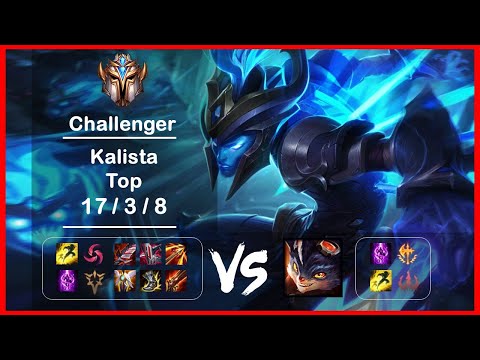 KR Challenger Replays Top Kalista vs Rumble Ep.2831