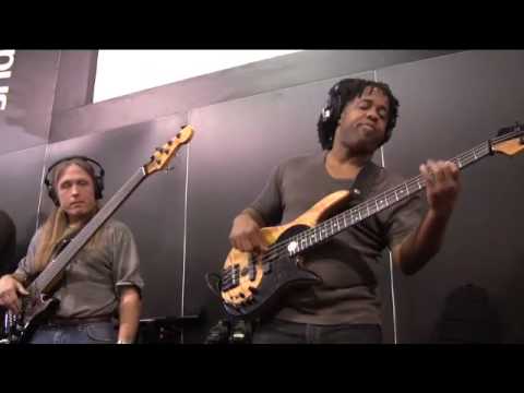 PreSonus NAMM 09- Victor Wooten, Steve Bailey & David "Fingers" Haynes - 2