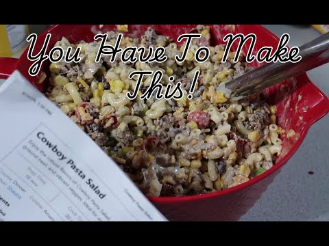 Try This Delicious Cowboy Pasta Salad Recipe For The Ultimate Summer Dish!