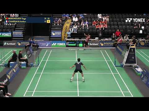 Match Point - Tiago Berenguer (POR) - Arthur Chardain (FRA) - MS, SF - EU17C23