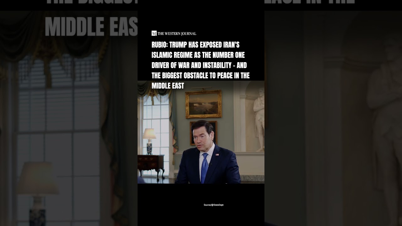 Video: Rubio identifies Iran as core obstacle to Middle East peace