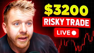 Risky LIVE Futures Trade at Sunday Open! $3200