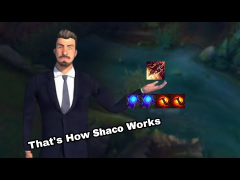 LV.99 Shaco Jungle Clear | 4 Buffs Jungle Route