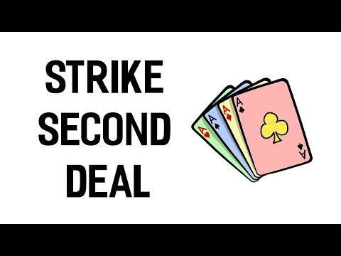 Strike Second Deal Tutorial - Sleight of Hand with Cards