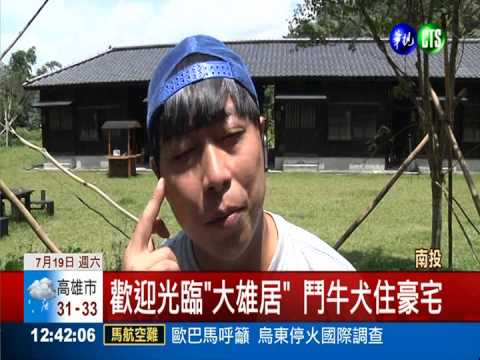 超級好狗命! 豪華狗屋日式建築風