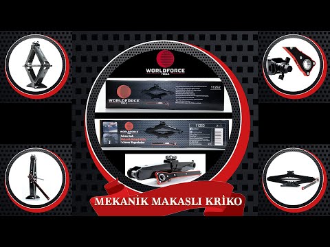 WORLDFORCE MEKANİK MAKASLI KRİKO