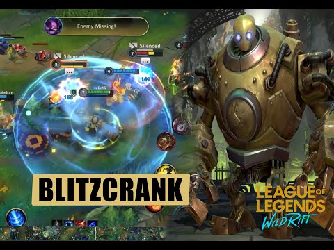 SUPPORT ROLE IS BORING? TRY BLITZCRANK | GAMEPLAY (BUILD & RUNES) | WILD RIFT