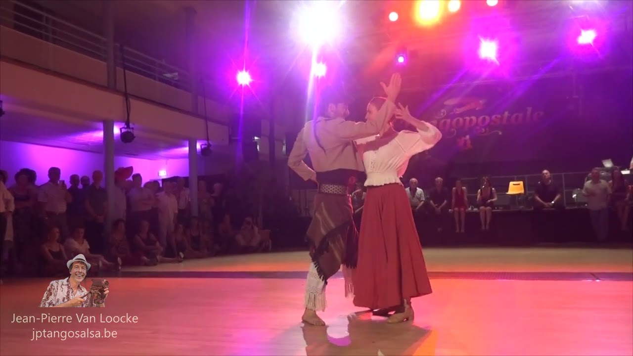 Video thumbnail for Elise Barbot & Rodrigo Pena: demo chacarera @ Jour 8 Tangopostale 2019